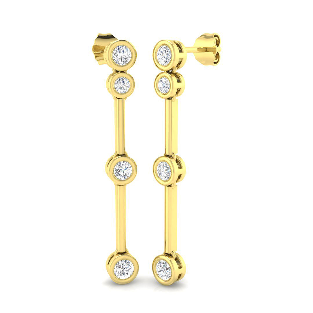 SE6331 — Earrings - 9k Yellow Gold