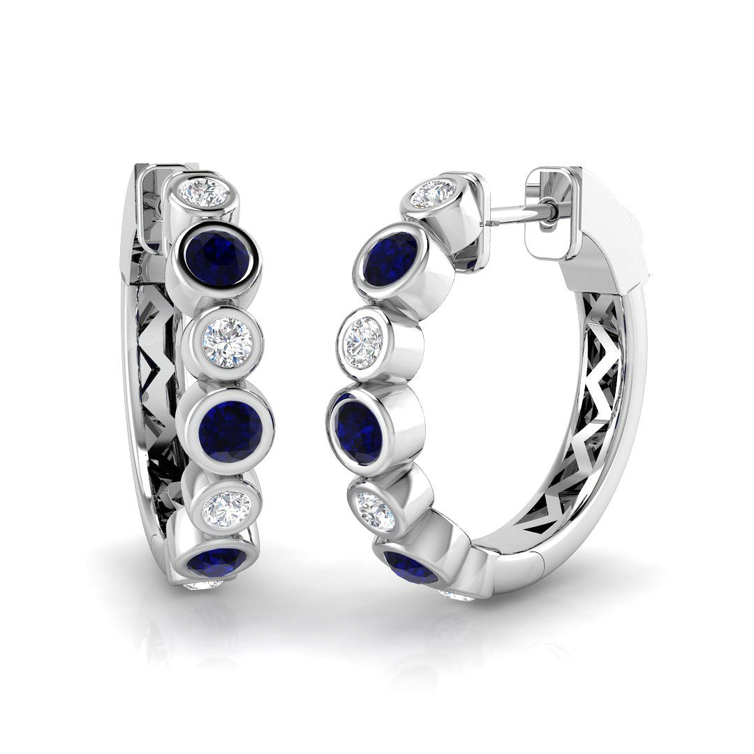 SE6332 — Earrings - 9k White Gold
