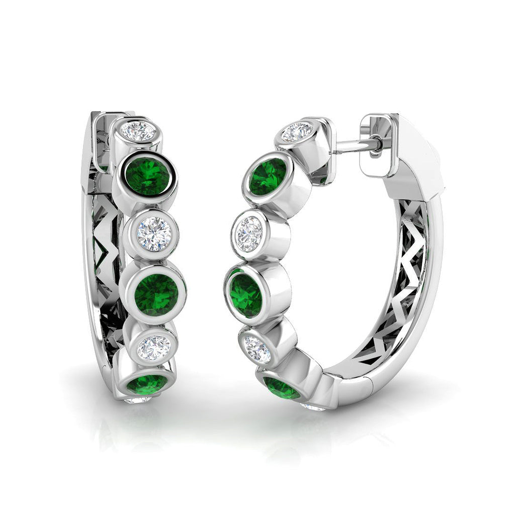 SE6332 — Earrings - 9k White Gold