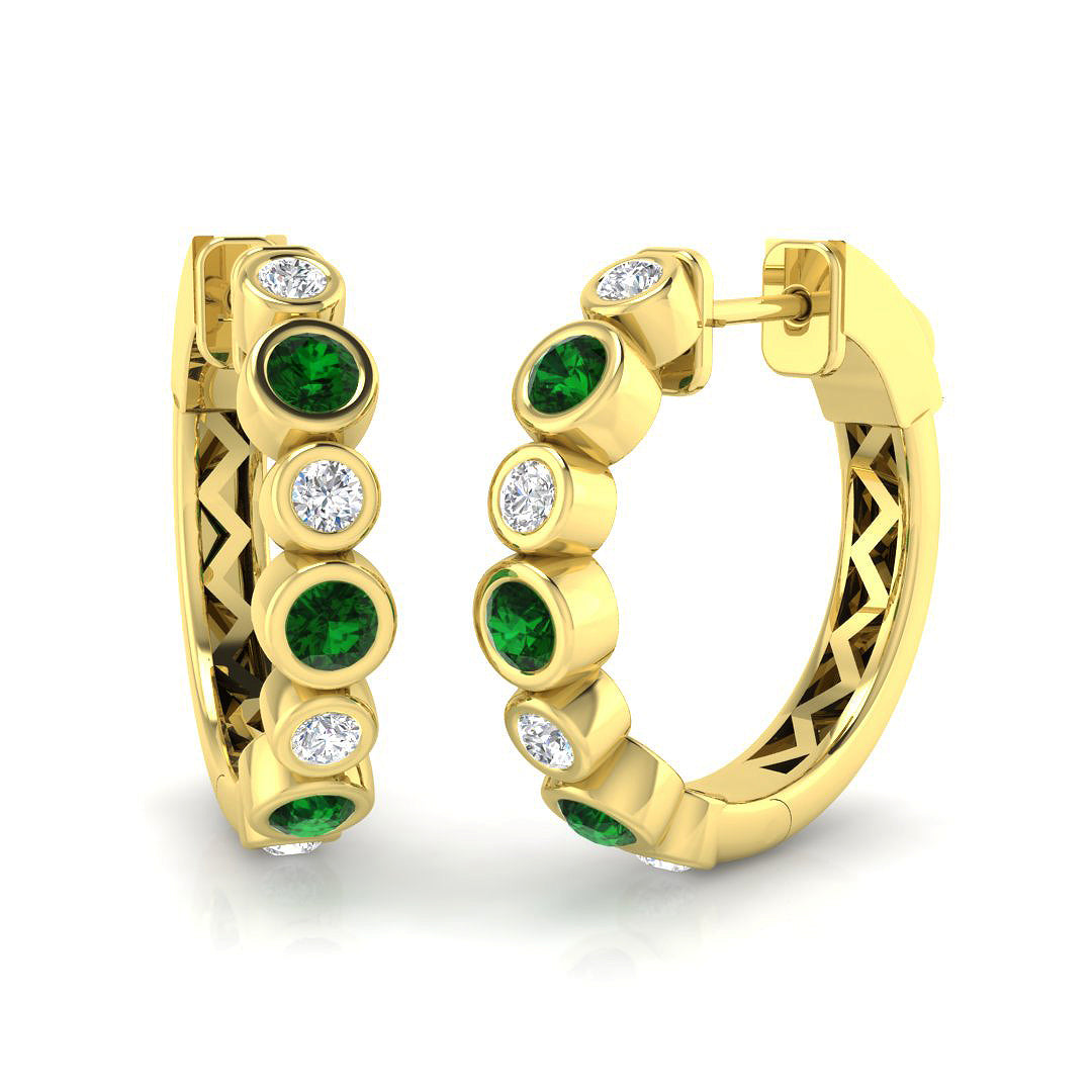 SE6332 — Earrings - 9k Yellow Gold