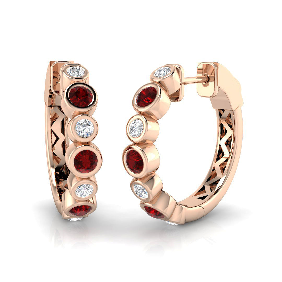 SE6332 — Earrings - 9k Rose Gold