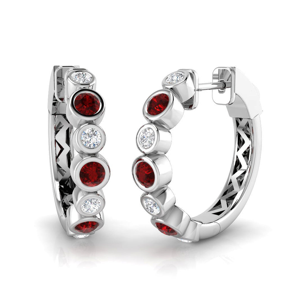 SE6332 — Earrings - 9k White Gold