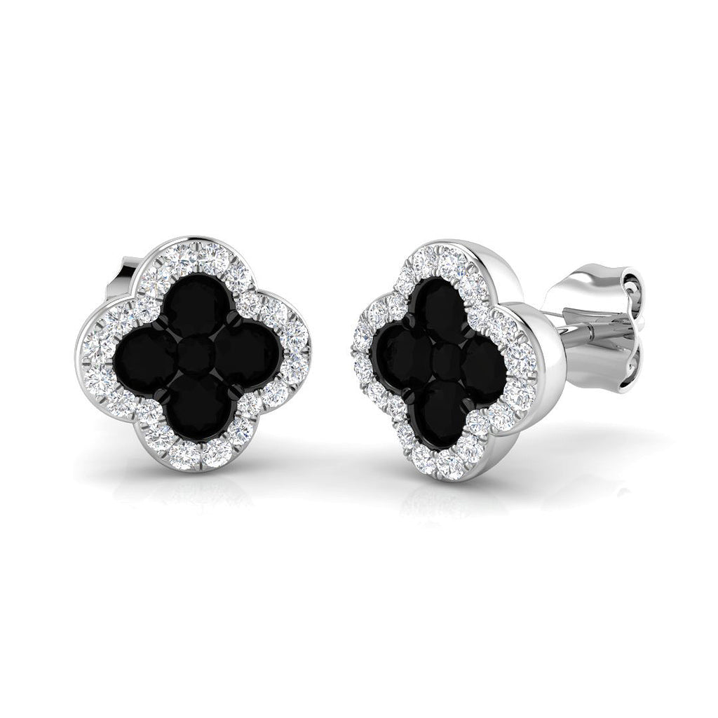 SE6338 — Earrings - 9k White Gold