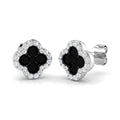 SE6338 — Earrings - 9k White Gold