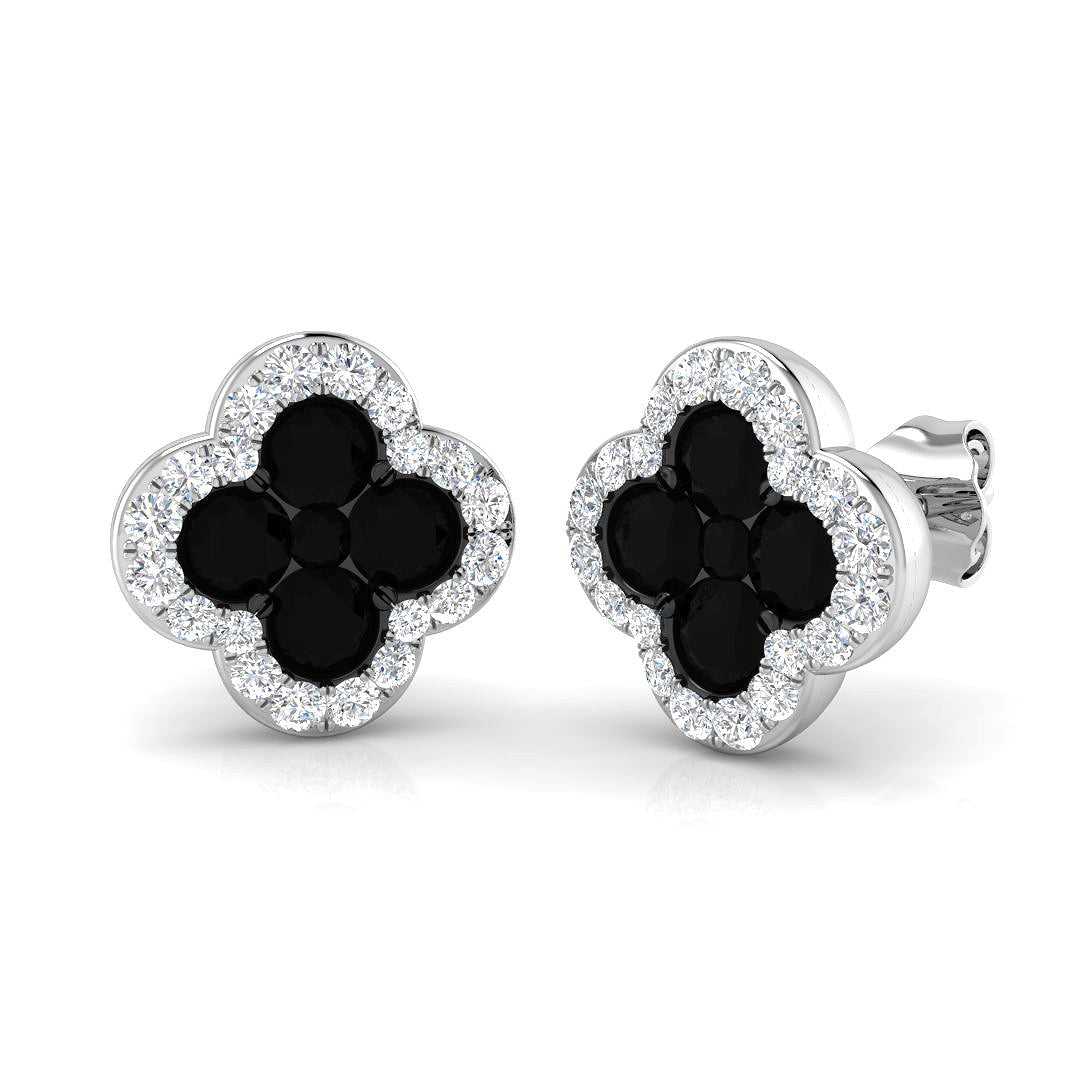 SE6339 — Earrings - 9k White Gold