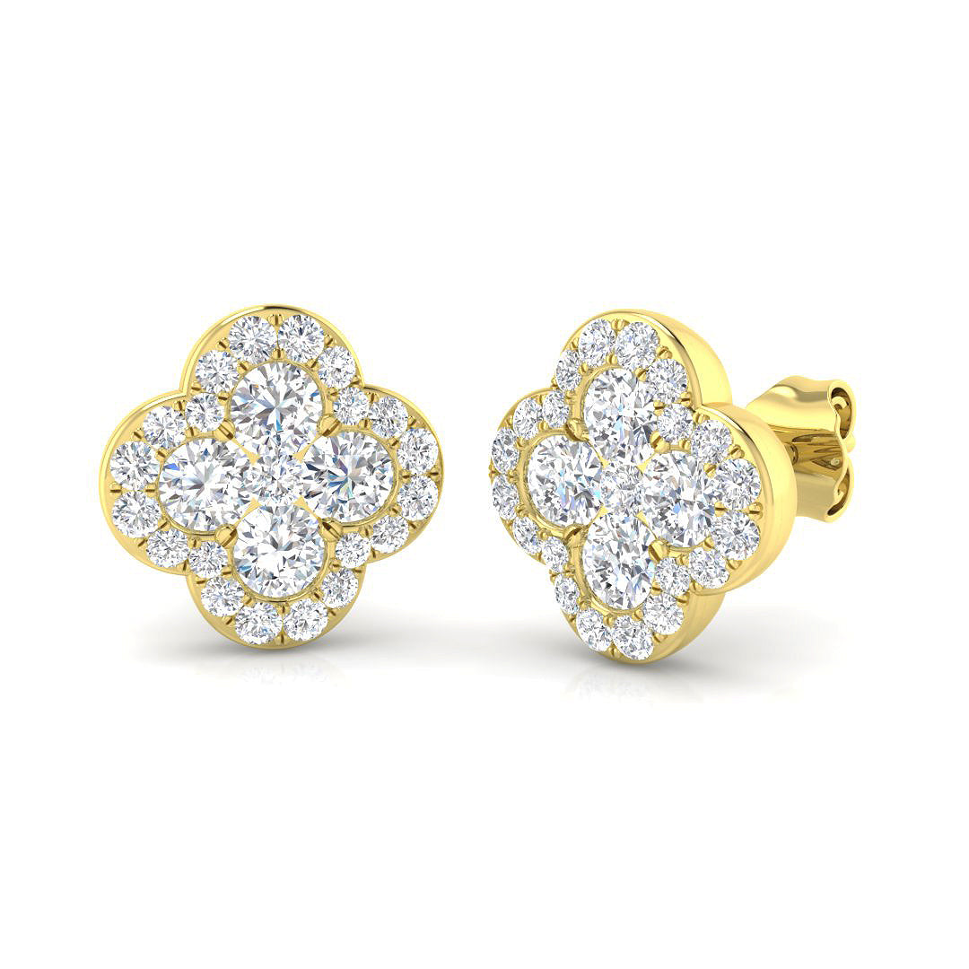 SE6339 — Earrings - 9 KT Yellow Gold