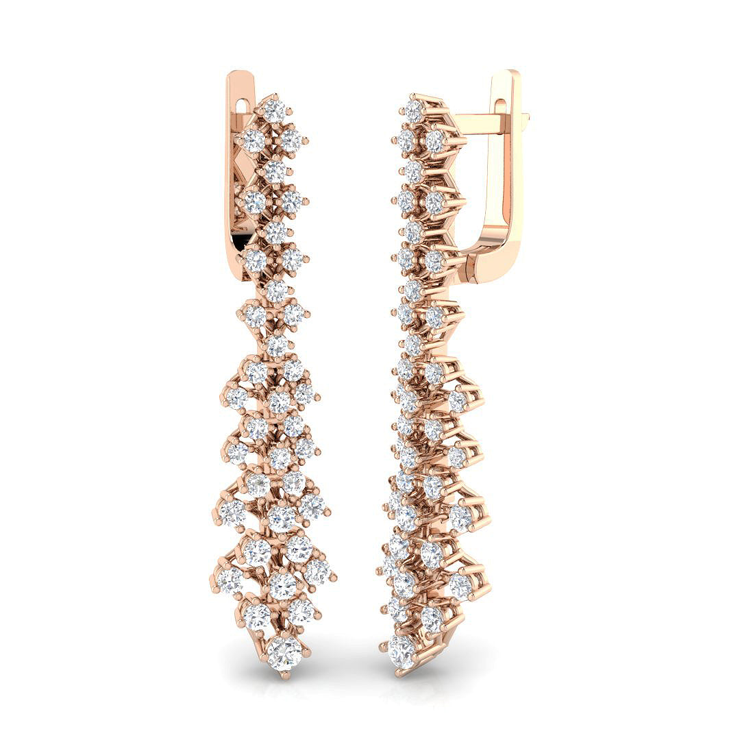 SE6341 — Earrings - 9k Rose Gold