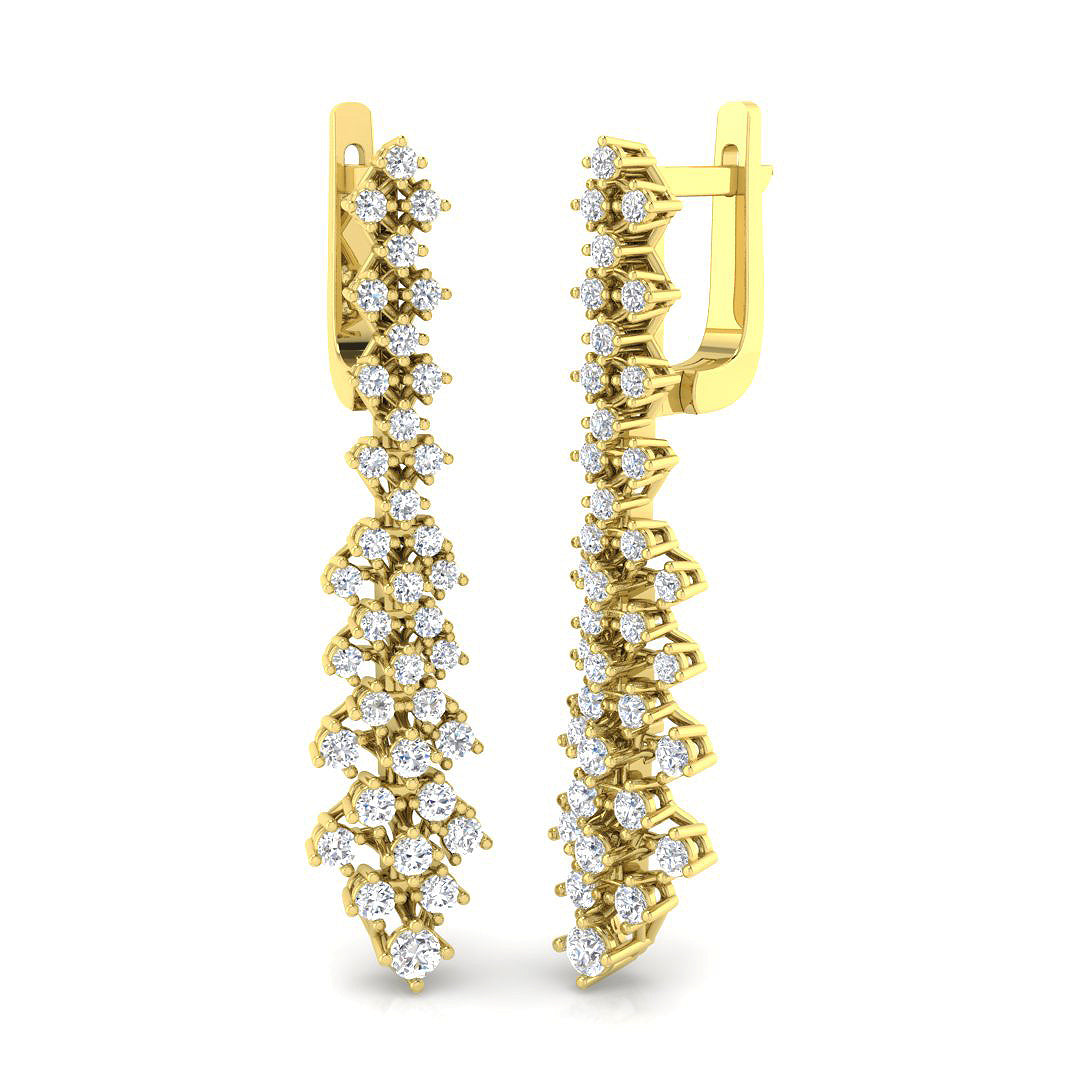 SE6341 — Earrings - 9k Yellow Gold
