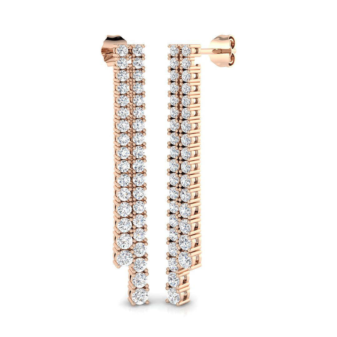 SE6343 — Earrings - 9k Rose Gold