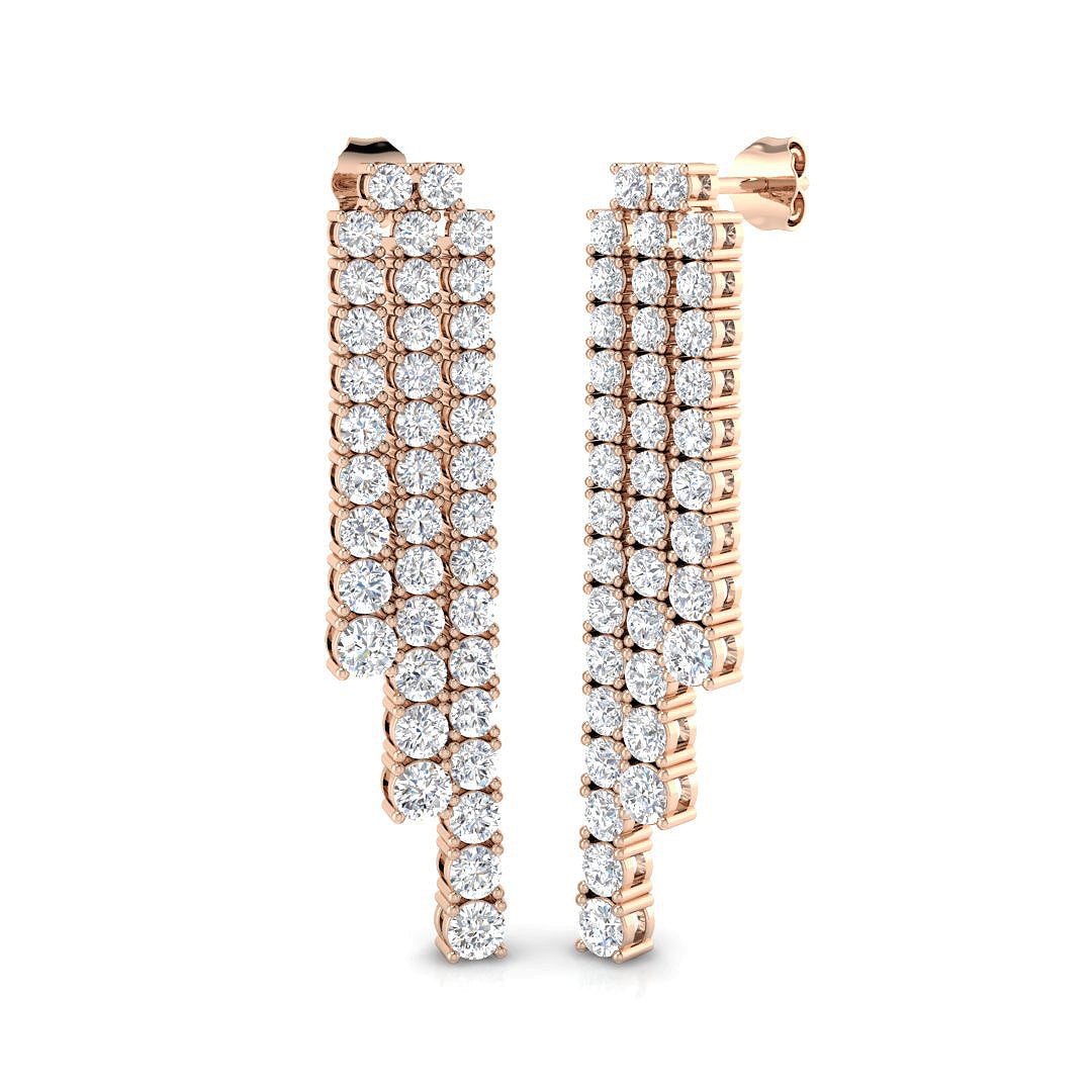 SE6349 — Earrings - 9k Rose Gold