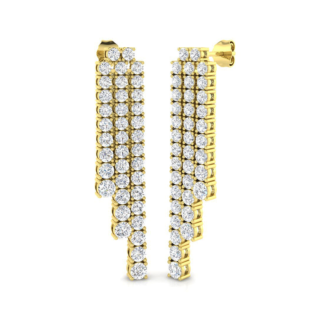 SE6349 — Earrings - 9k Yellow Gold