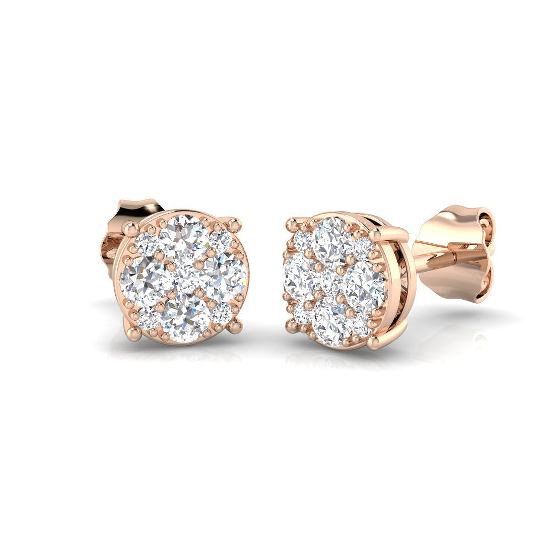 SE6357 — Earrings - 9k Rose Gold