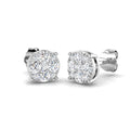 SE6357 — Earrings - 9k White Gold