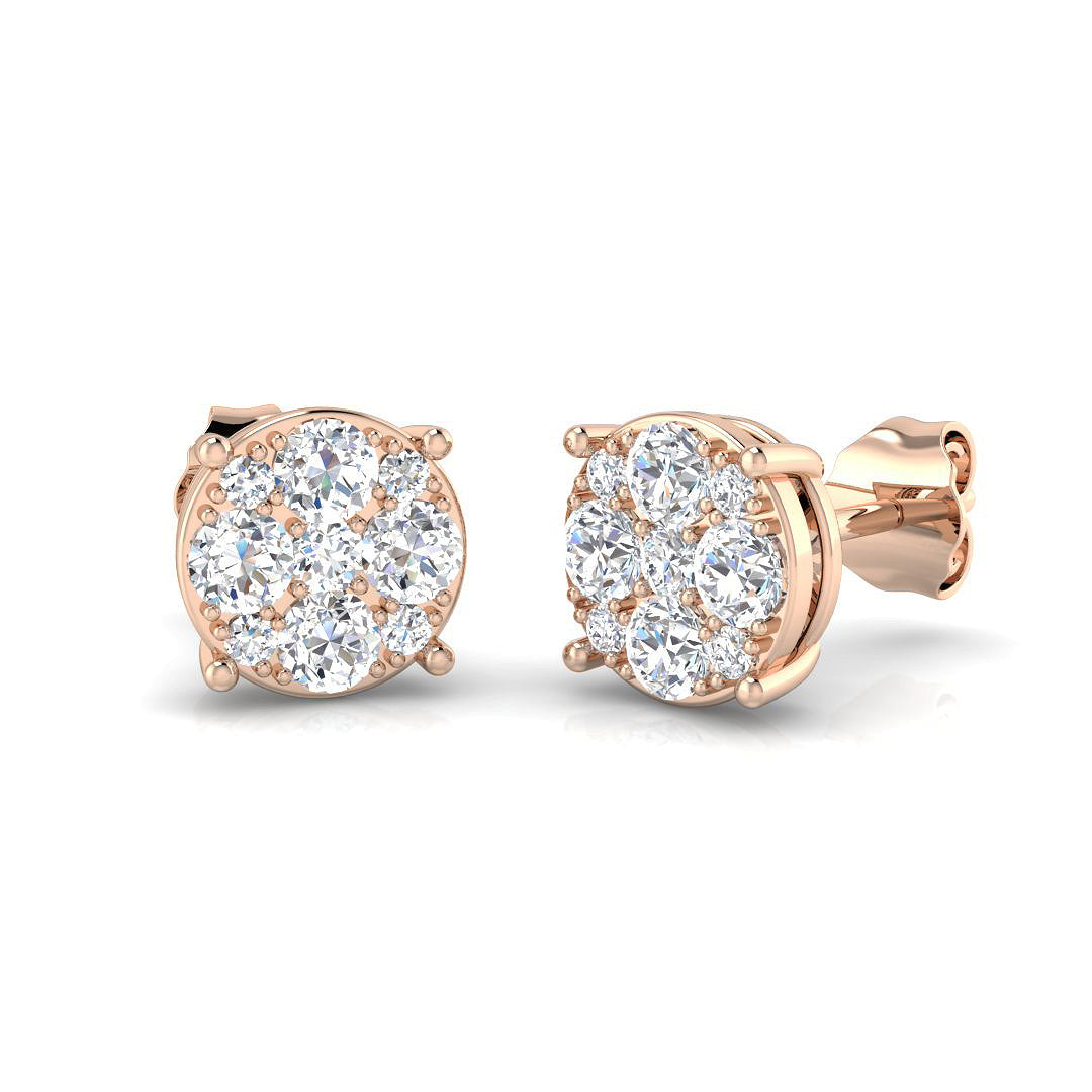 SE6358 — Earrings - 9k Rose Gold