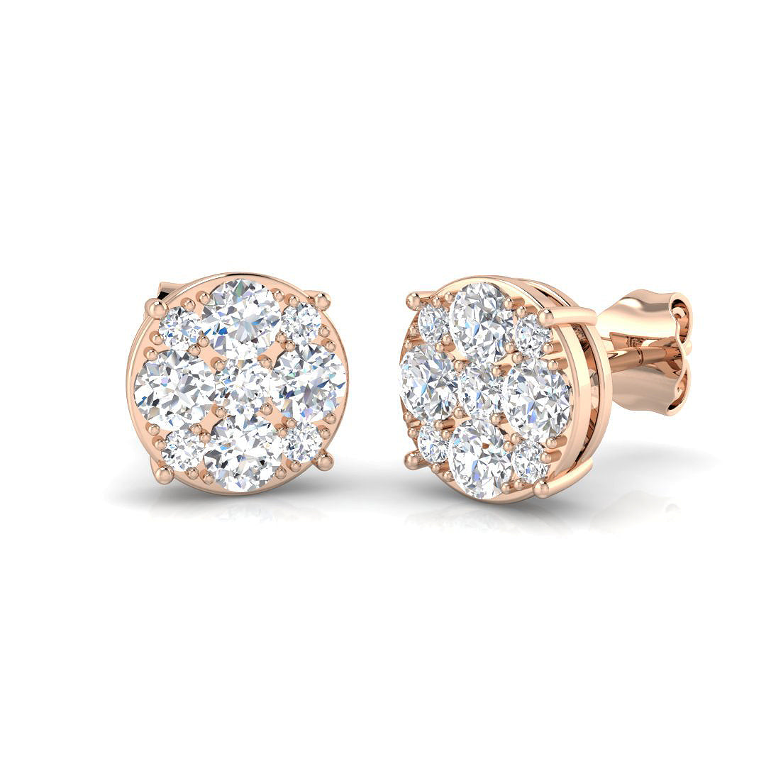 SE6359 — Earrings - 9k Rose Gold