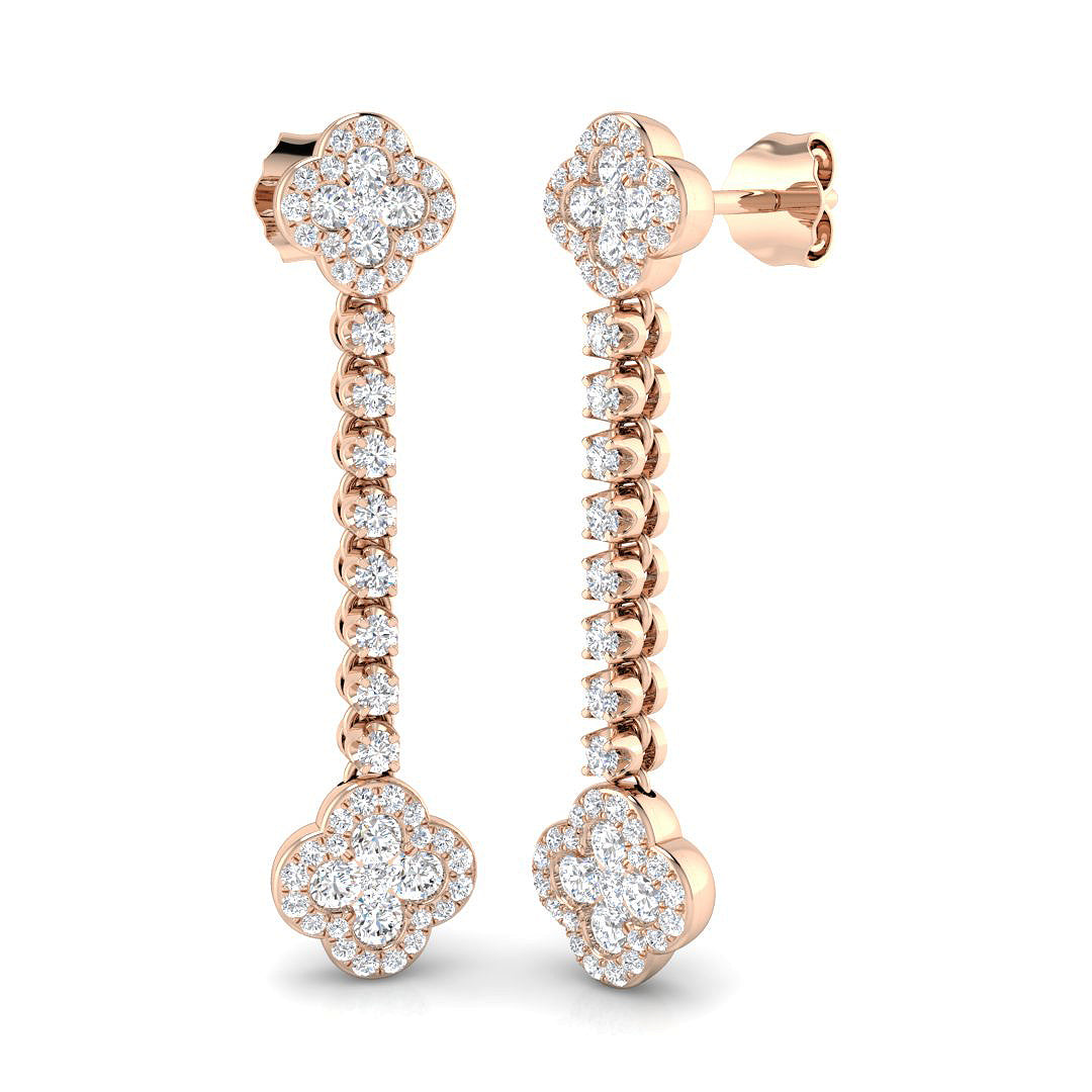 SE6365 — Earrings - 9k Rose Gold
