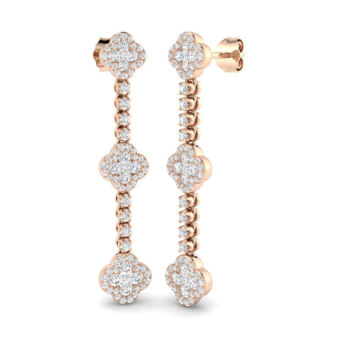 SE6366 — Earrings - 9k Rose Gold