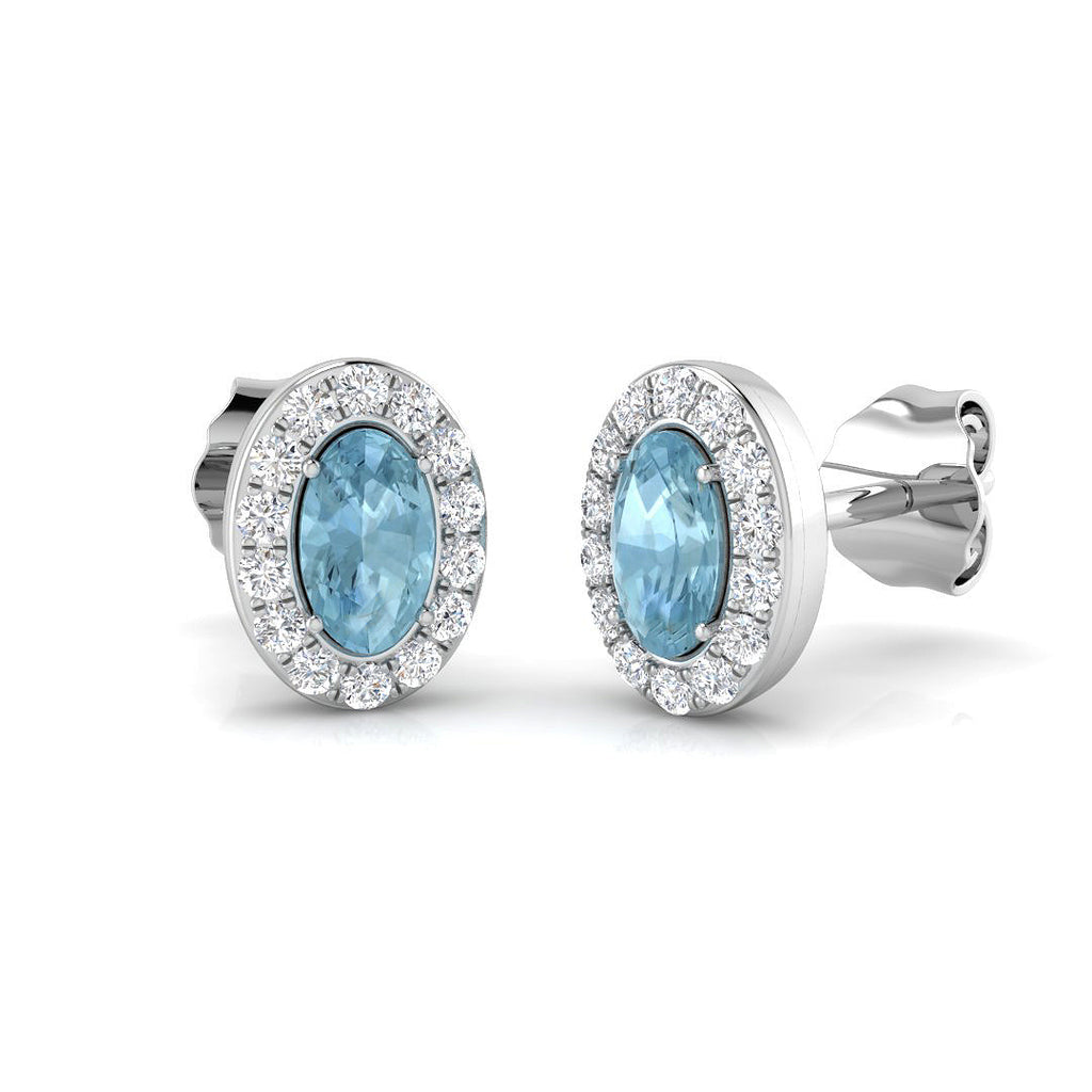 SE6368 — Earrings - 9k White Gold