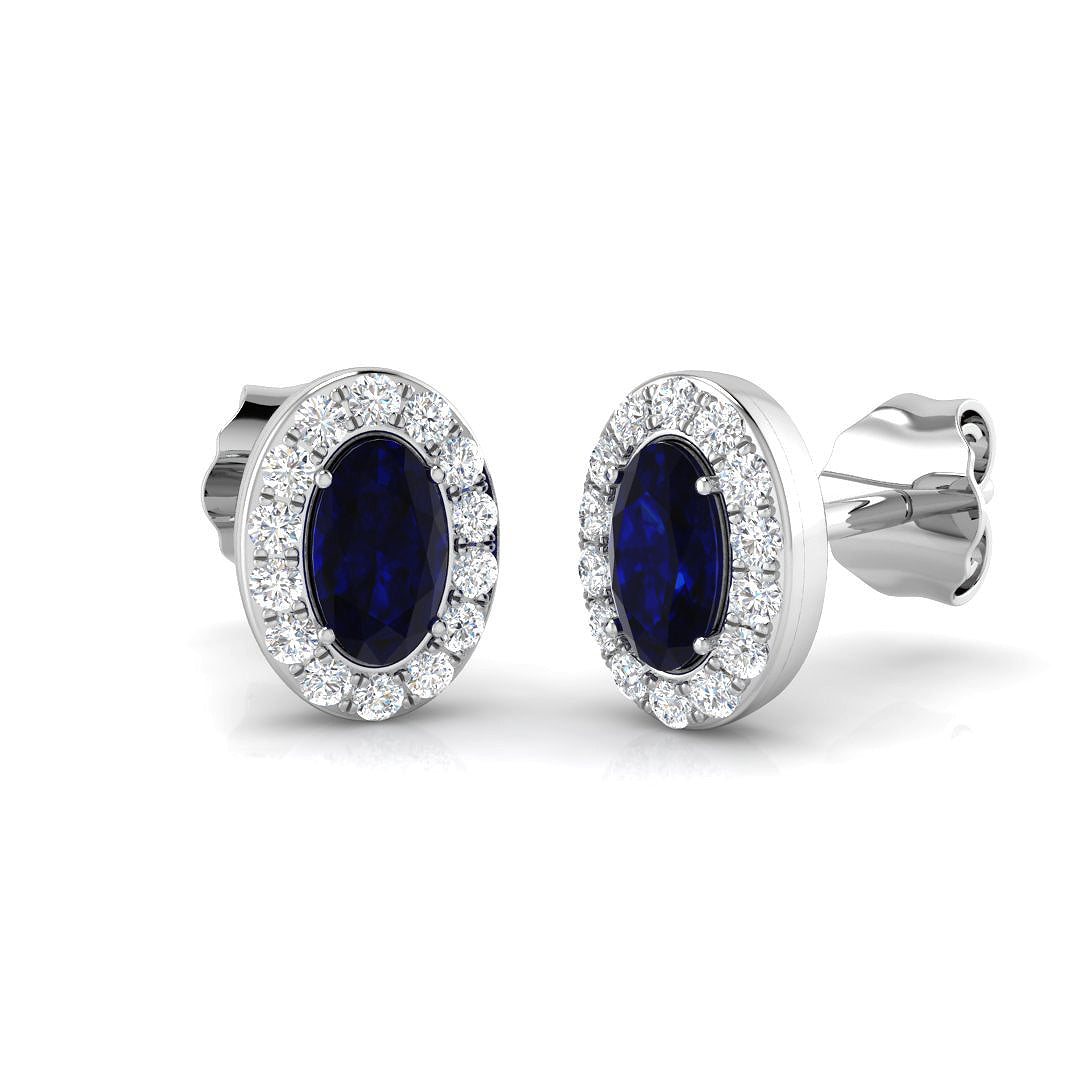 SE6368 — Earrings - 9k White Gold