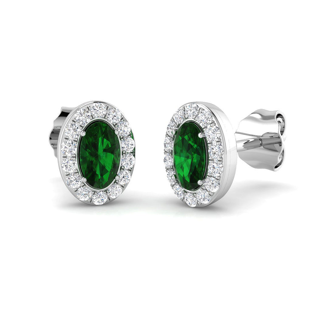 SE6368 — Earrings - 9k White Gold