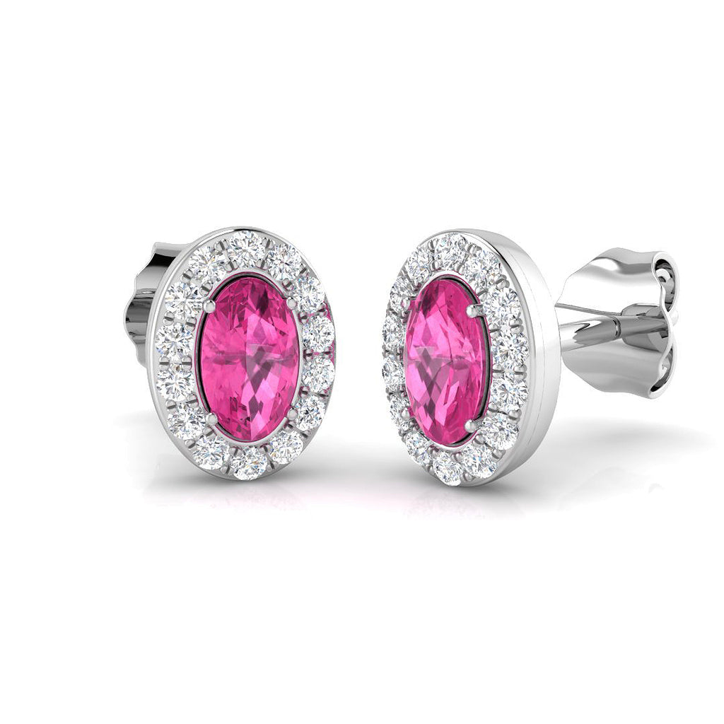 SE6368 — Earrings - 9k White Gold