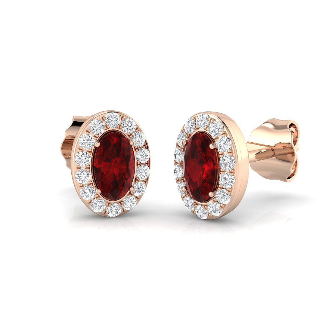 SE6368 — Earrings - 9k Rose Gold