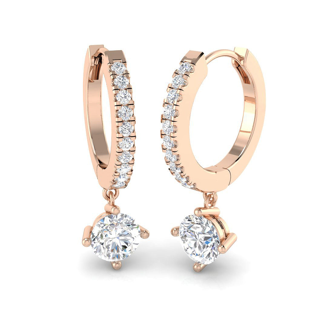 SE6369 — Earrings - 9k Rose Gold