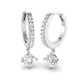 SE6369 — Earrings - 9k White Gold