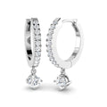 SE6371 — Earrings - 9k White Gold