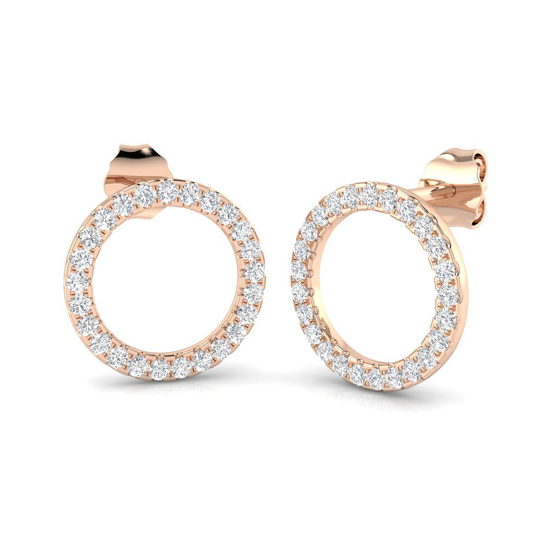 SE6372 — Earrings - 9k Rose Gold
