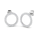 SE6372 — Earrings - 9k White Gold