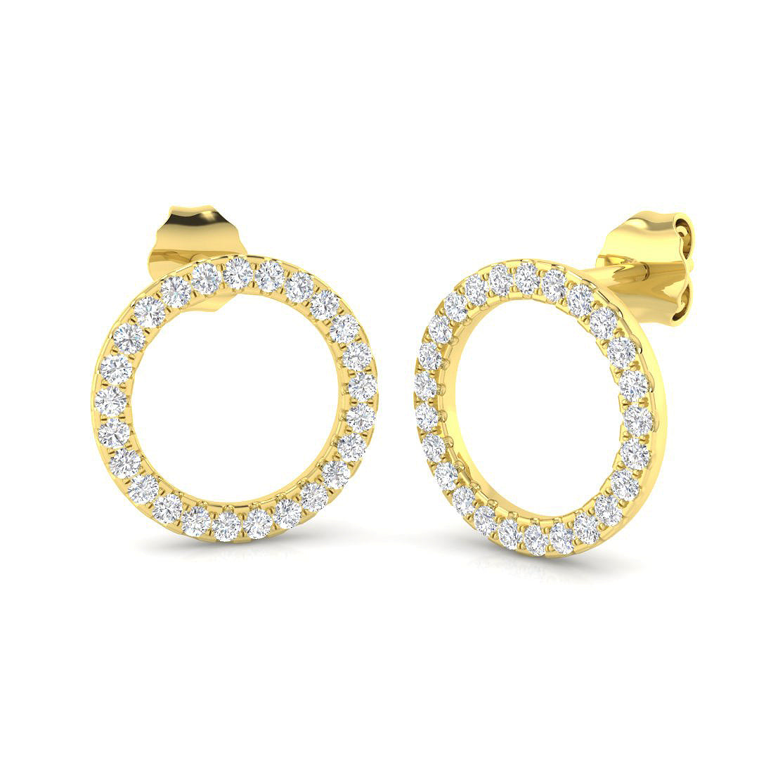 SE6372 — Earrings - 9k Yellow Gold