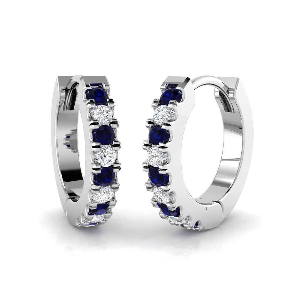 SE6373 — Earrings - 9k White Gold