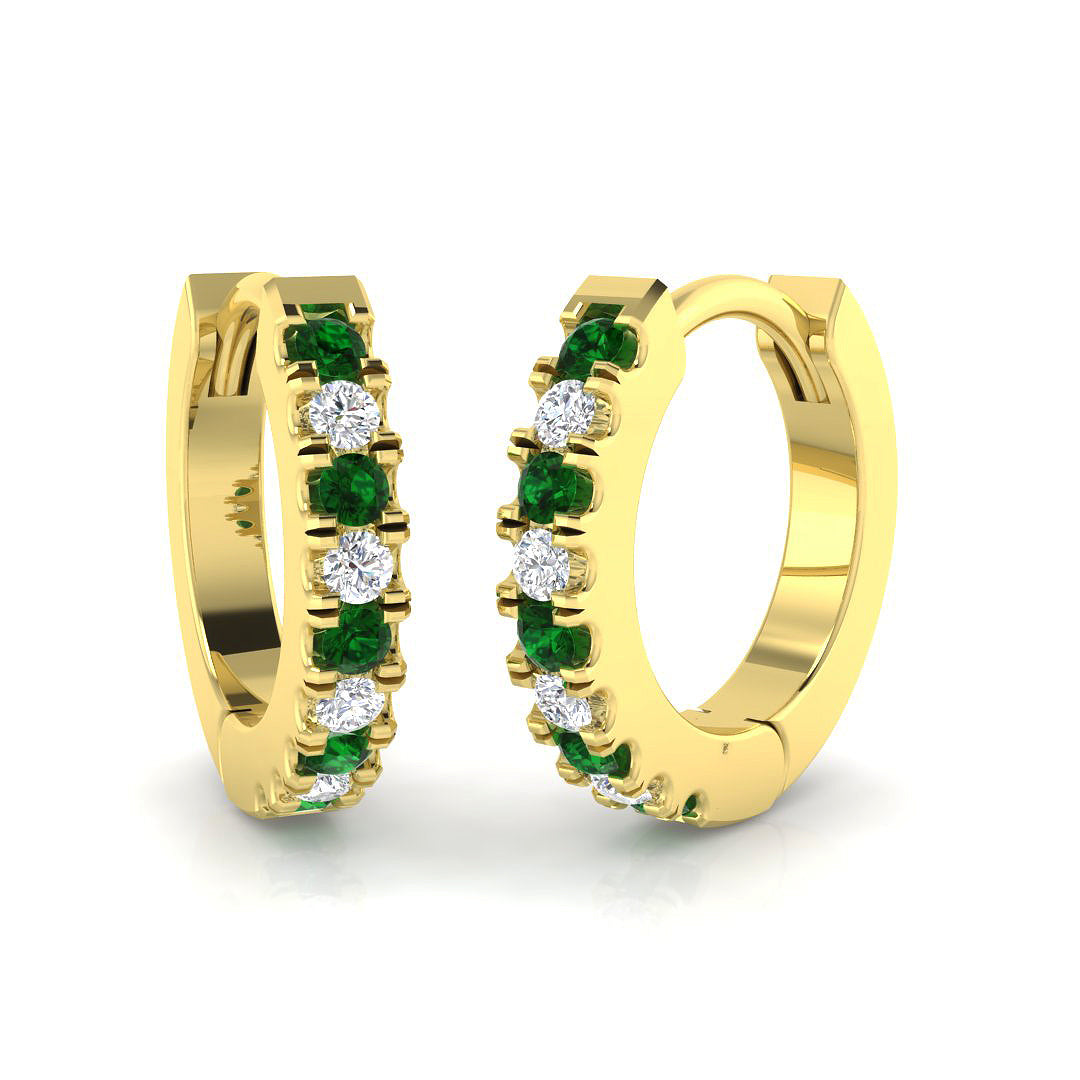 SE6373 — Earrings - 9k Yellow Gold