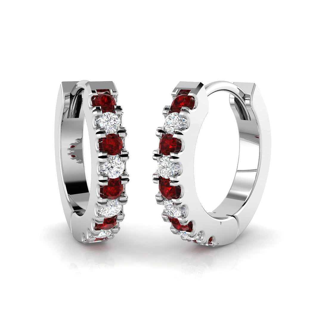 SE6373 — Earrings - 18k White Gold