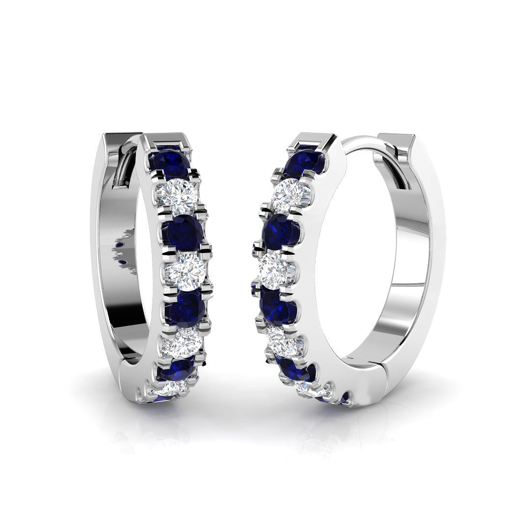 SE6374 — Earrings - 9k White Gold