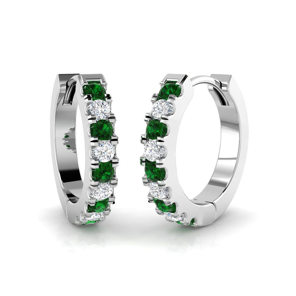 SE6374 — Earrings - 9k White Gold