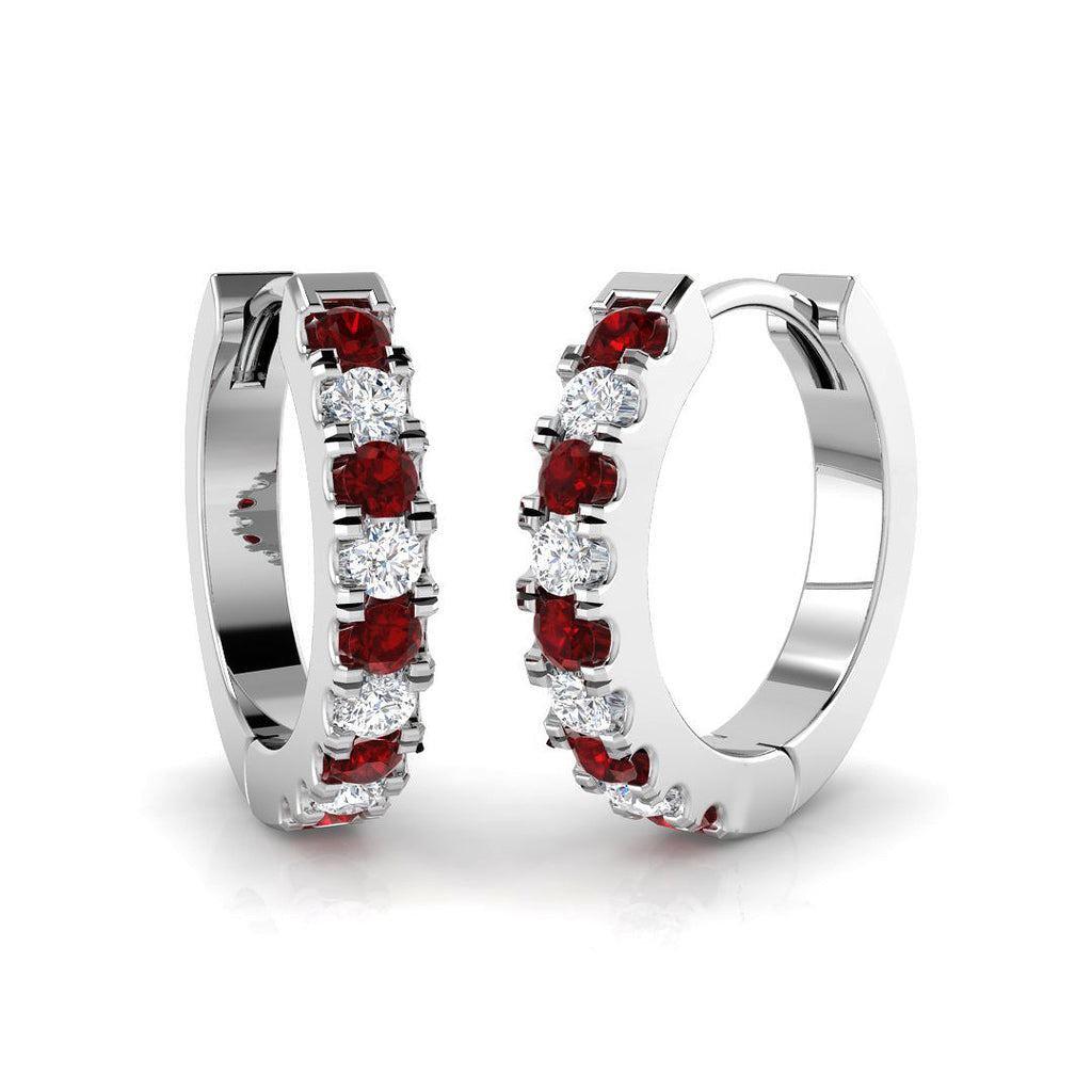 SE6374 — Earrings - 9k White Gold