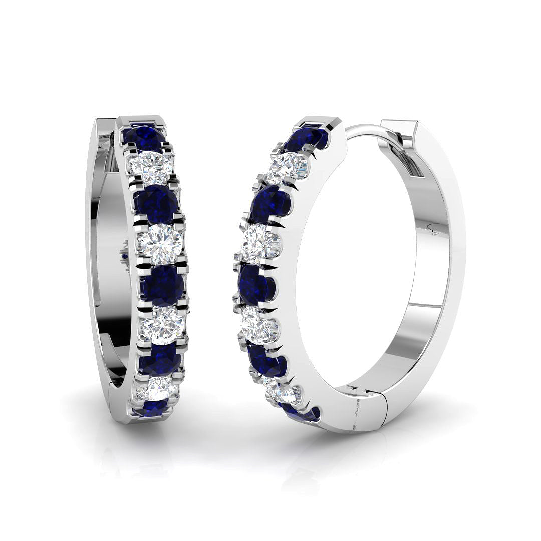 SE6375 — Earrings - 9k White Gold