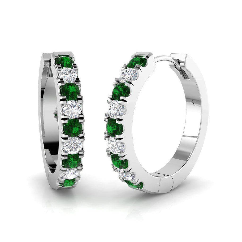 SE6375 — Earrings - 9k White Gold