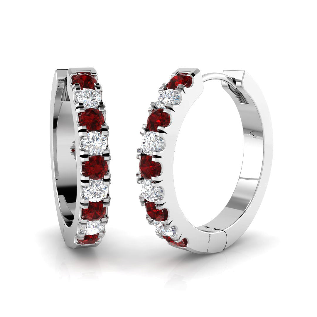 SE6375 — Earrings - 9k White Gold