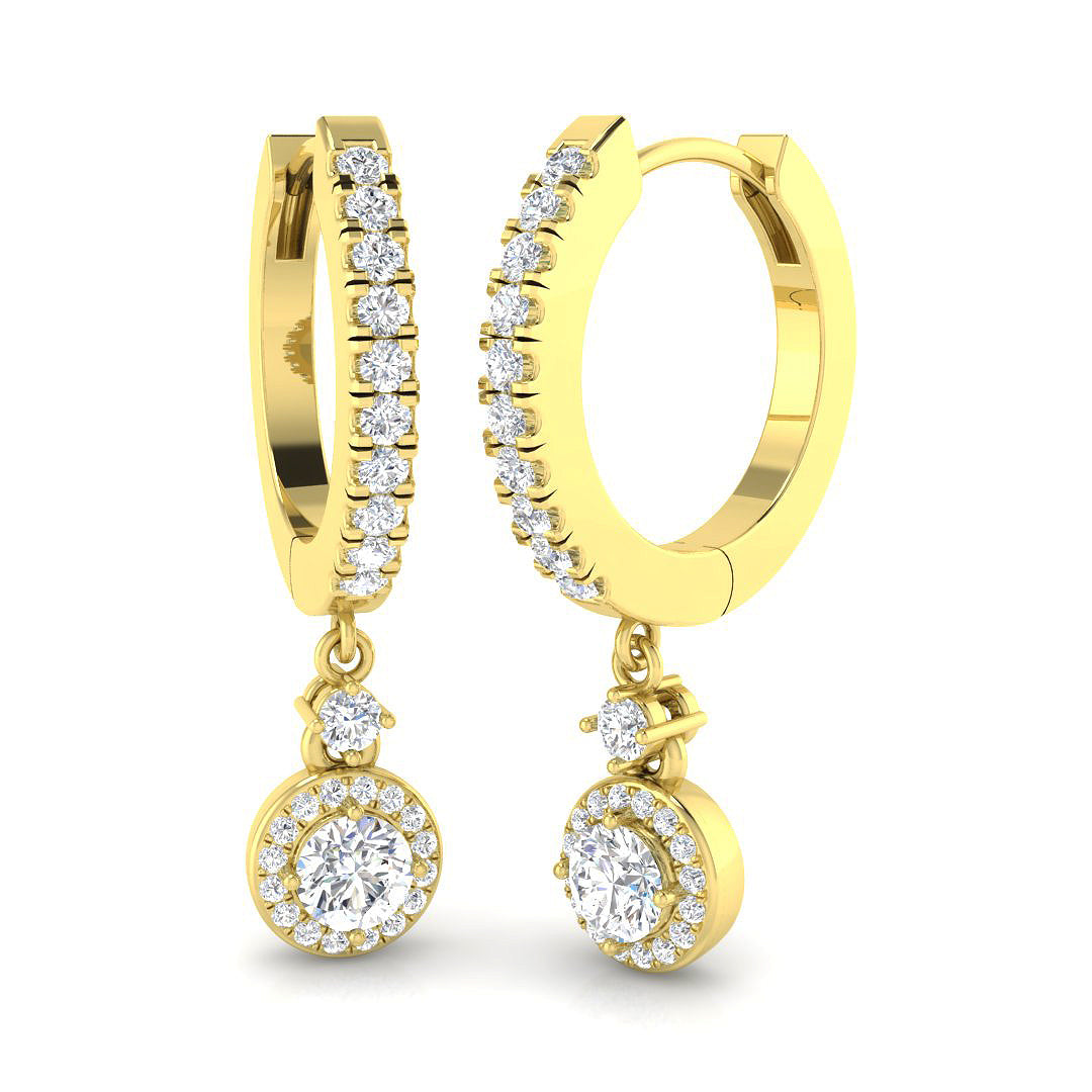 SE6376-3.5 — Earrings - 9k Yellow Gold
