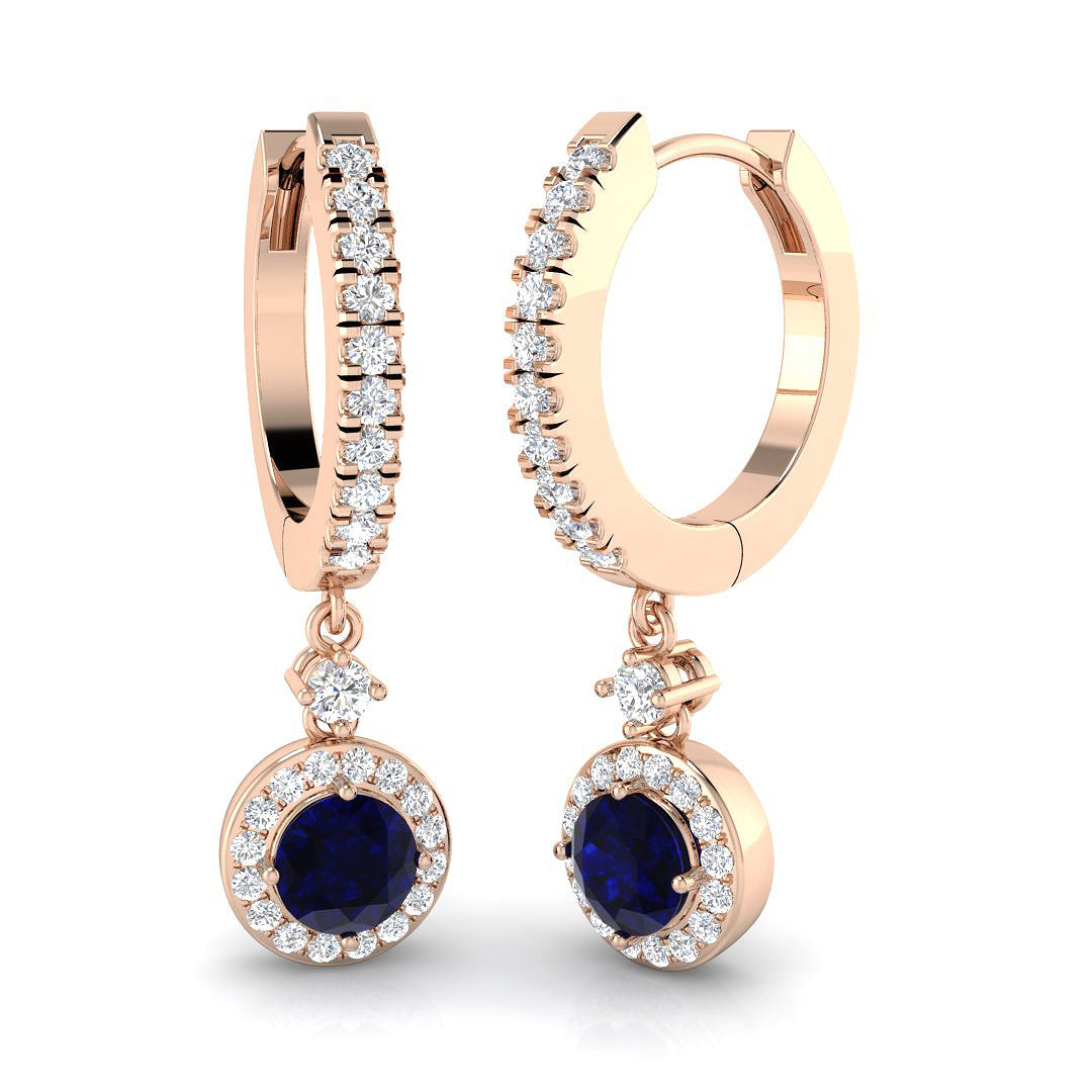 SE6376-4.5 — Earrings - 9k Rose Gold
