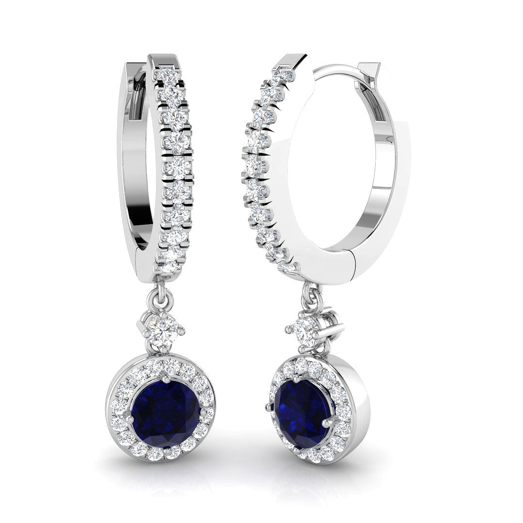 SE6376-4.5 — Earrings - 9k White Gold