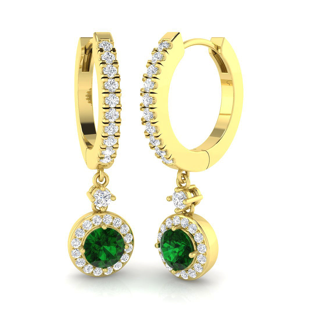SE6376-4.5M — Earrings - 9k Yellow Gold