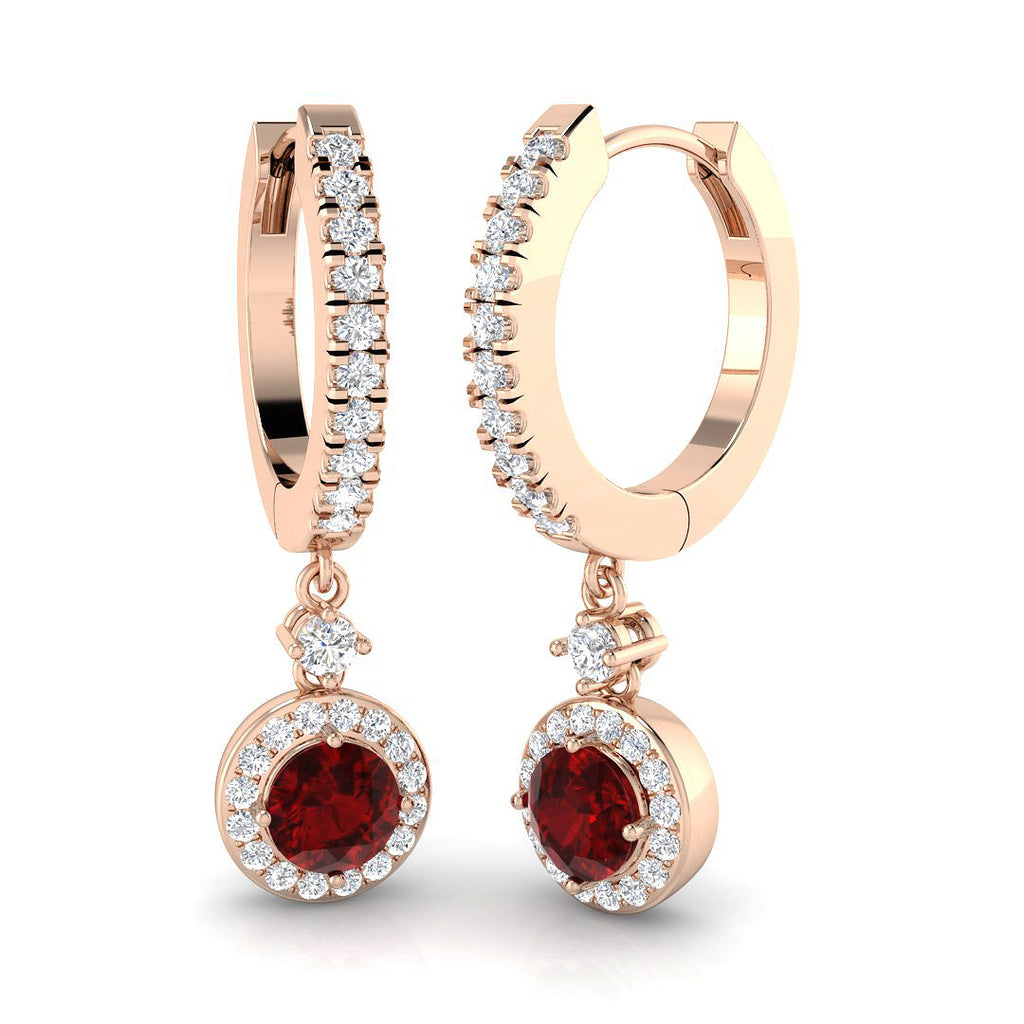 SE6376-4.5 — Earrings - 9k Rose Gold