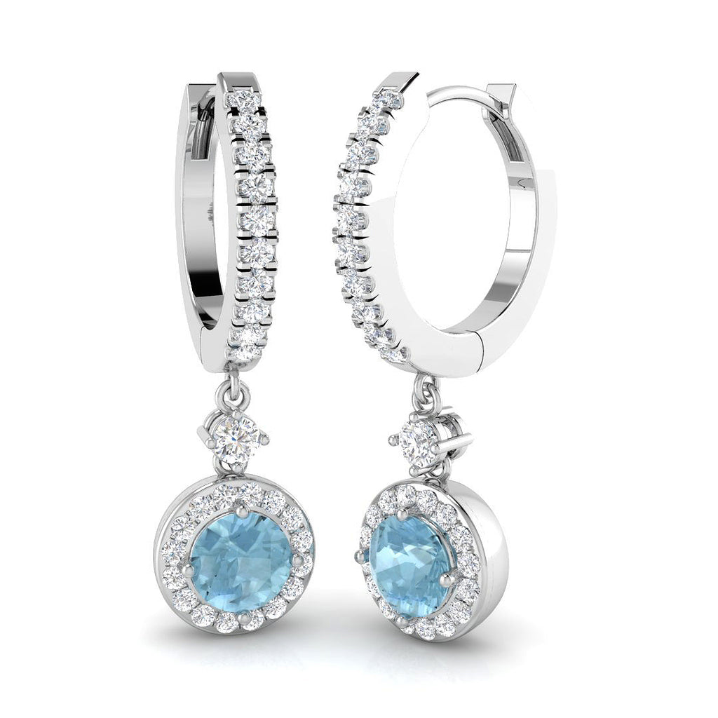 SE6376-5 — Earrings - 9k White Gold