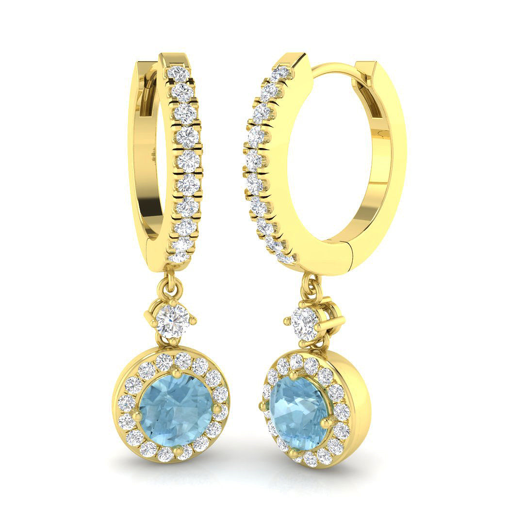 SE6376-5 — Earrings - 9k Yellow Gold