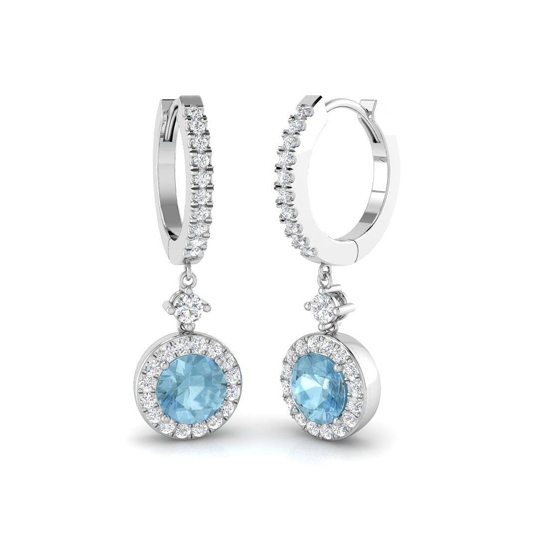 SE6376-6.0 — Earrings - 18k White Gold