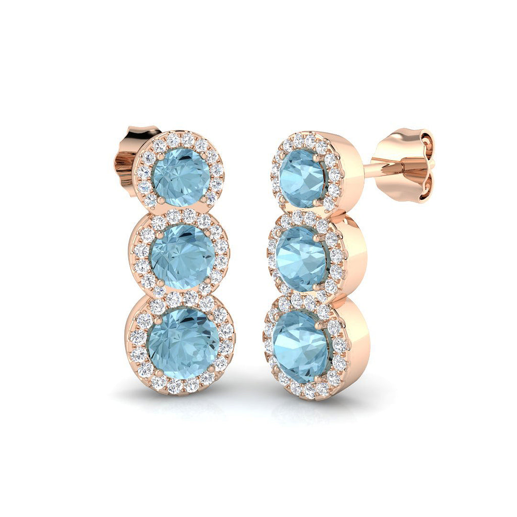 SE6377 — Earrings - 9k Rose Gold
